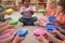 5.5" Kids Tambourine – Colorful Handheld Rhythm Instrument for Classroom Music, Crafts & Party Activities (1 Pack)